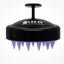 Heeta 2 Pack Hair Scalp Massager Shampoo Brush, Soft Silicone Bristles, Healthy