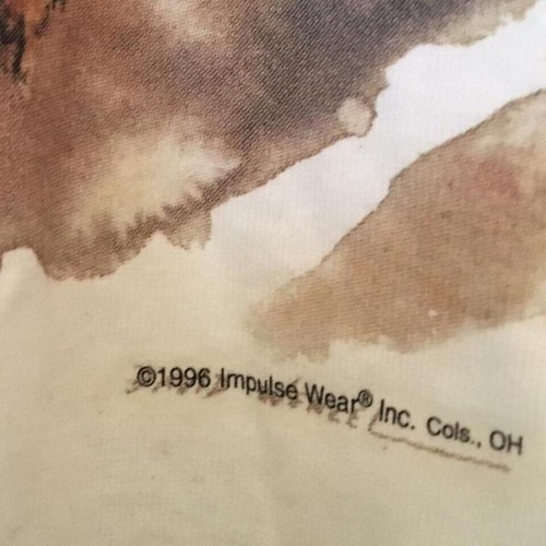 Screen Stars 1996 Impulsewear Owl T-shirt - Size XL - Picture 2 of 8