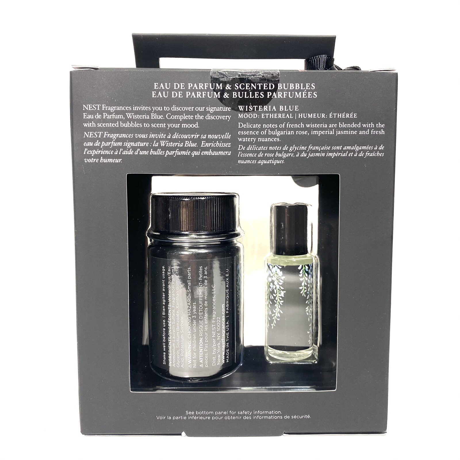 Nest Fragrances Wisteria Blue Eau De Parfum & Scented Bubble Bath for