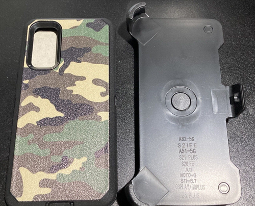 SZFIRSTEY Case w/Belt-Clip Holster for Galaxy S20 FE Camouflage ~ NEW - Photo 2 sur 4