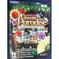 Flower Paradise Dazzling Flower Matching Game - CD-ROM - VERY GOOD