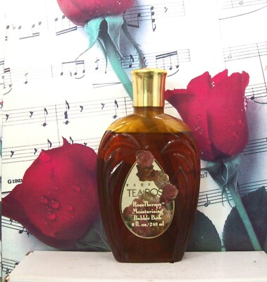 Tea Rose Rose Therapy Moisturizing Bubble Bath 8.0 FL. OZ. By Perfumers Workshop
