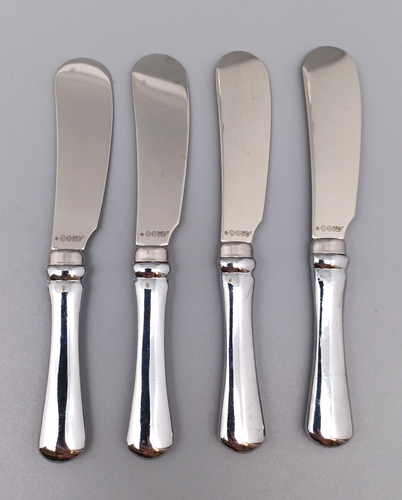AMCO 8450 Edelstahl Käse-/Buttermesser vierteilig