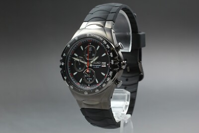 N/BATT [MINT] SEIKO 7T62-0LL0 SNAF83P Macchina Sportiva