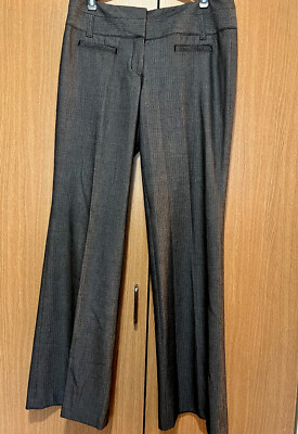 Express Women s Editor Dress Pant Size 6R Wide Leg Polyester Blend Stretch