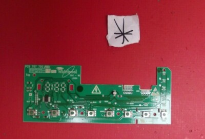 Waschmaschine Whirlpool AWO/C7714 PCB Benutzeroberflächenplatine