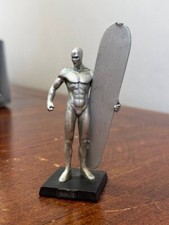 SILVER SURFER #11 SUPER EROI MARVEL 2006 EAGLEMOSS STATUETTA IN PIOMBO - Usato