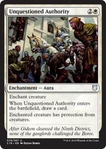 Unquestioned Authority x4 - Commander 2018 - NM-Mint, English - Commander 2018