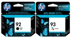 GENUINE NEW HP 92/93 (C9362WN/C9361WN) Ink Cartridge 2-Pack
