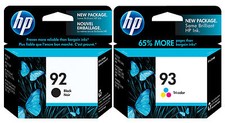 GENUINE NEW HP 92/93 C9362WN/C9361WN Ink Cartridge 2-Pack