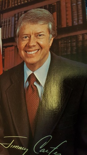 Official White House Photo Post Card JIMMY CARTER 39th President USA SJC-1 - Picture 1 of 2