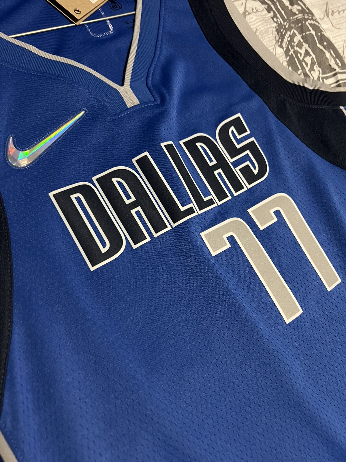 LUKA DONCIC JERSEY NBA 75 Anniversary Icon Edition Mens Sz Small 40 eBay