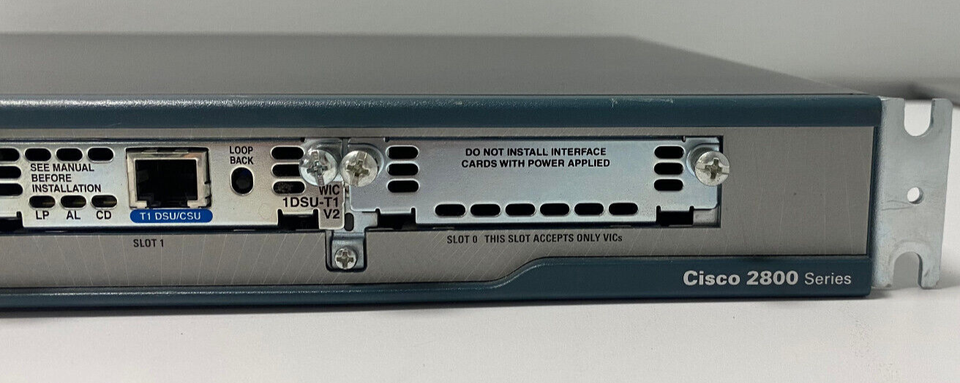 Cpe2801 Router CISCO SYSTEMS CISCO 2800 SERIES ROUTER MODEL 2801 #Y6 | eBay
