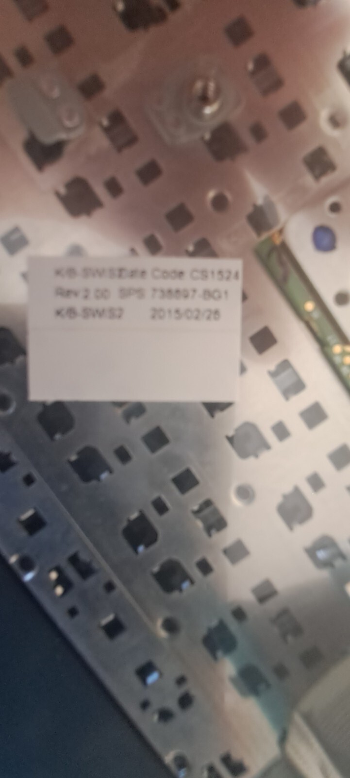 Tastiera Compatibile Con HP ProBook 650 G1 G6N60UP G6N60UPR - 7