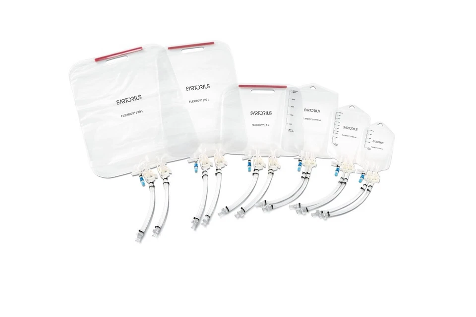 New Sealed Sartorius Stedim FFB110900 STD Flexboy 1L TPE Bioprocessing Bag