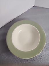 5 vintage pastel Gien earthenware dessert plates