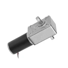 Double Shaft Worm Gear Motor DC 12V 60RPM High Torque Speed Reduction