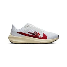 Nike Women's Pegasus 40 Premium FB7703-100 White/Photon Dust/Red SZ 4-15