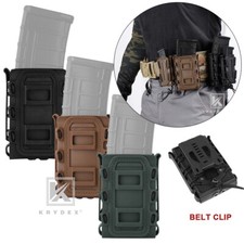 KRYDEX Softshell Magazine Pouch 5.56 7.62 Tactical Mag Carrier Holder Belt Clip