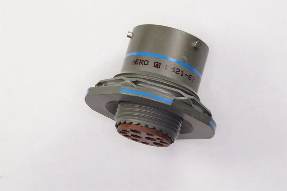 MS27468T15B97P Aero Jam Nut Receptacle w/ Contacts 12 Pos Female 15 Shell NOS - Image 2 of 4