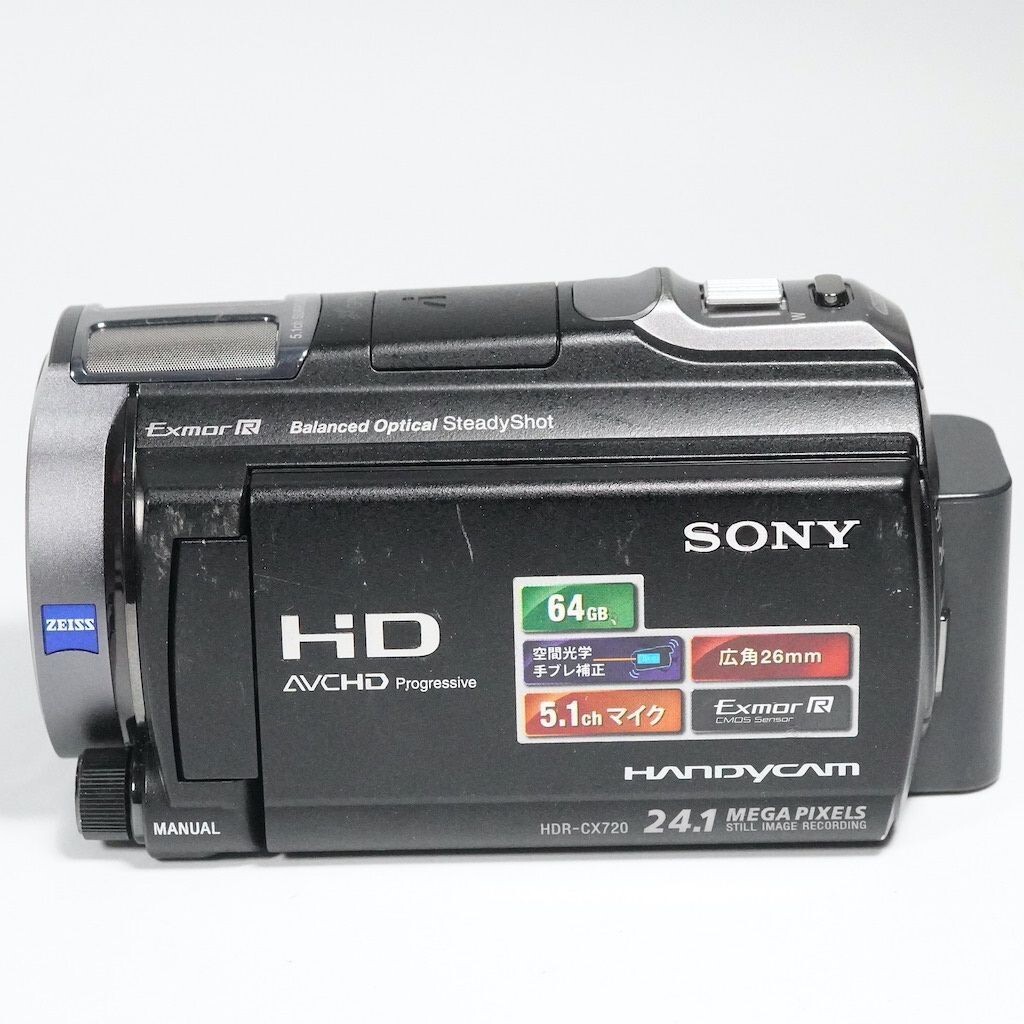 SONY HANDYCAM DIGITAL HD VIDEO CAMERA RECORDER Camcorder HDR-CX720V Very Good