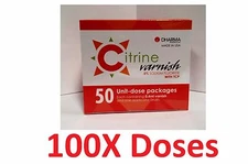 CITRINE Varnish Bubblegum 5 % with TCP 100 Unit-dose Pack DHARMA Research USA