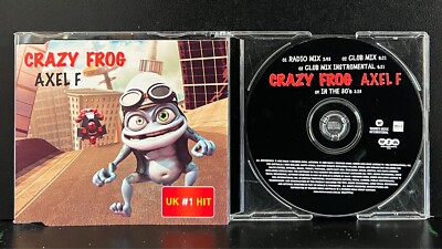 Crazy Frog - Axel F 4 Track CD Single