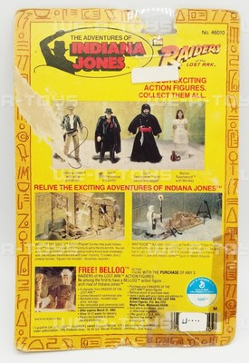Indiana Jones in Raiders of the Lost Ark Toht Action Figure 1982 Kenner No  46090 | eBay
