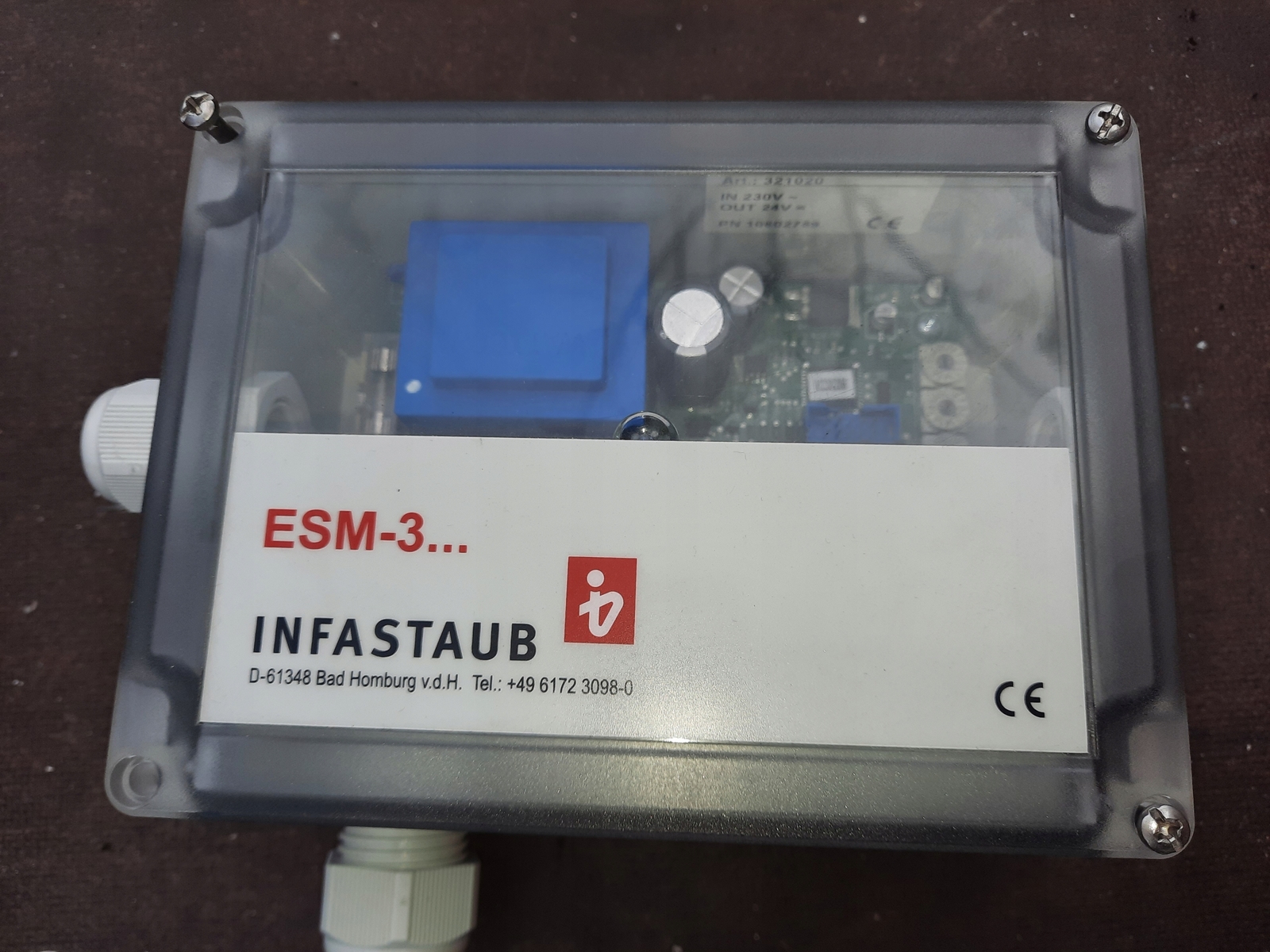 Infastaub ESM-334 Control Unit for Industrial Dust Collection Systems ...