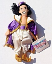 Disney Store - 10" ALADDIN Bean Bag Plush with Tag