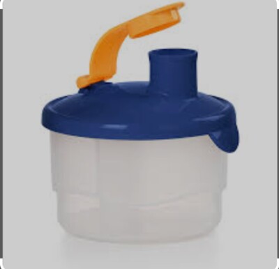 Tupperware Dry Powder Divided Supplement Dispenser. New. 30% Off.