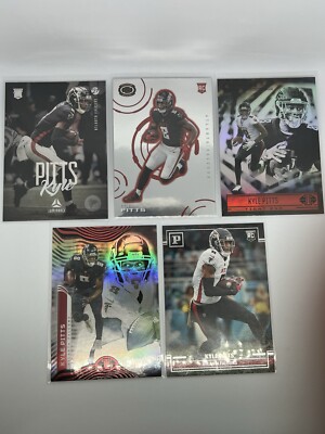 Kyle Pitts ROOKIE lot (5) - 2021 Dynagon + Luminance + Illusions + Chronicles 