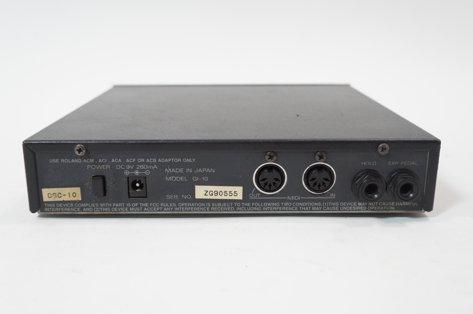 Roland GI10 Guitar MIDI Interface MIDI Converter w/ 100240V PSU eBay