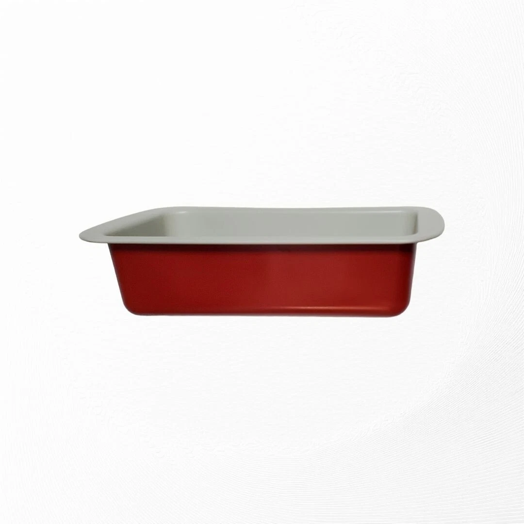 Guardini Loaf/Bread Baking Pan Non Stick Steel Red
