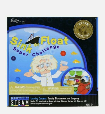 Great Explorations Sink Or Float Science Kit NEW