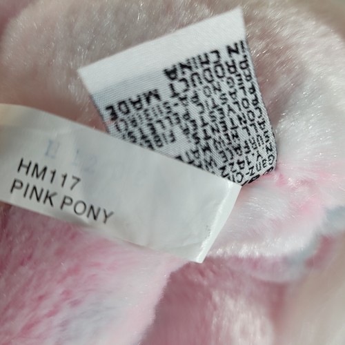 GANZ WEBKINZ PINK PONY SHIMMERING STUFFED PLUSH ANIMAL NO CODE - Picture 5 of 7