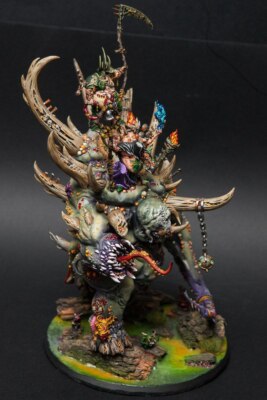 The Glottkin painted Warhammer AoS Warhammer Underworlds Maggotkin