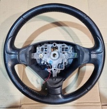 CITROEN BERLINGO PEUGEOT PARTNER VAN MK2 08-2018 GENUINE LEATHER STEERING WHEEL