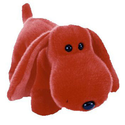 TY Beanie Buddy - ROVER the Red Dog (12 inch)  - MWMTs Stuffed Animal Toy