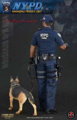 Perfect Soldier Story Ss101 1/6 Nypd Esu “K-9 Division” In Stock