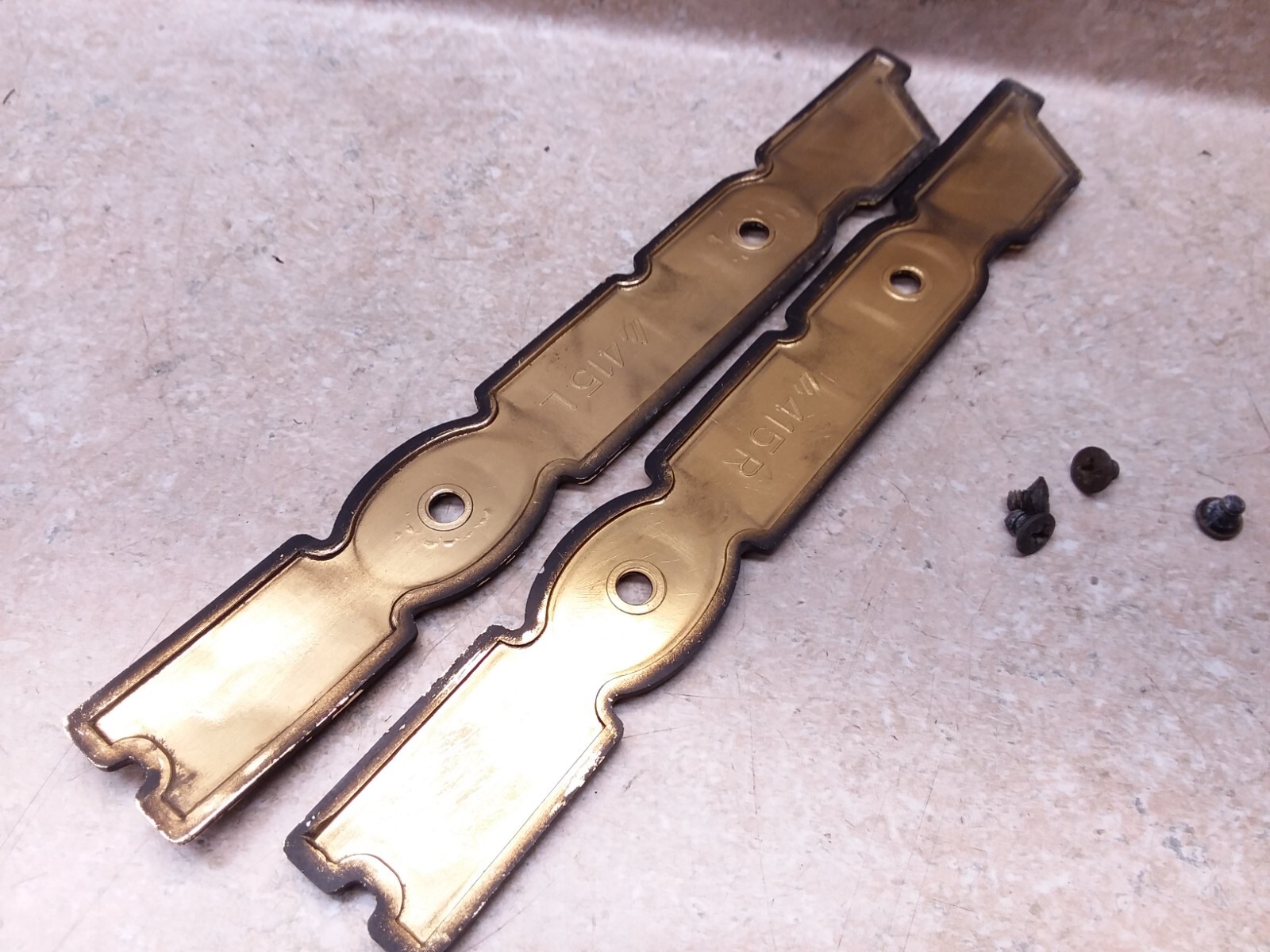 Honda 500 CX Standard CX500 Gas Fuel Tank Emblem Pair 1978 1979 ANXC41