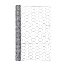 36 in. H X 50 Ft. L Galvanized Steel Poultry Netting 2 in. Rust Resistant New 0.72 per foot