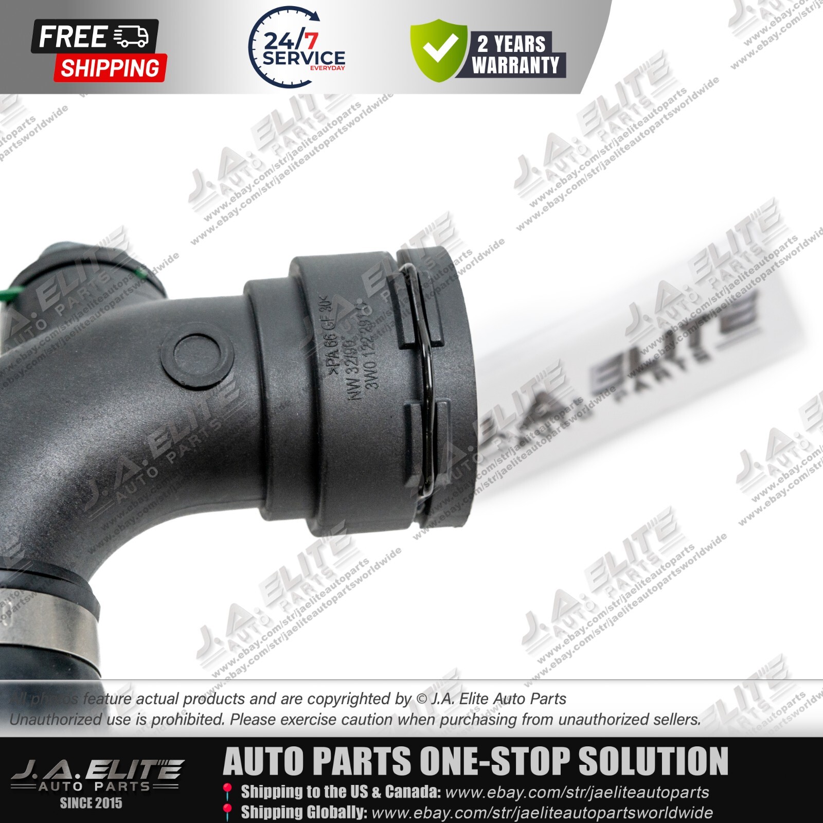 Coolant Hose, Water Pipe with Small Pipe for Bentley Continental Flying Spur GTC