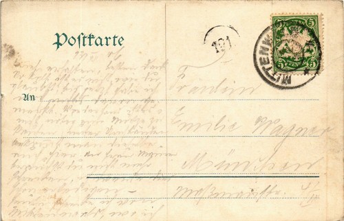 Cartolina CPA Mittenwald - lotto con Karwendel GERMANY (966581) - Foto 2 di 2