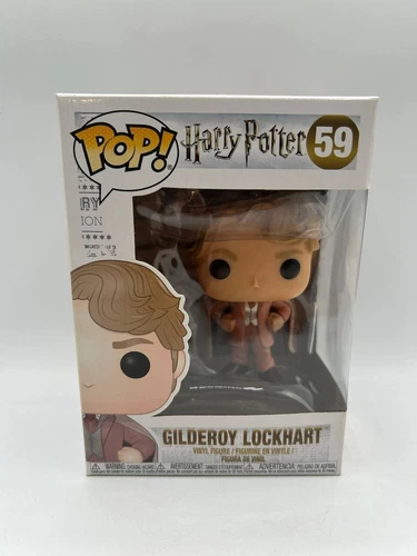 Funko POP! Harry Potter Gilderoy Lockhart 59 Vinyl Figure W/ PROTECTOR - P78