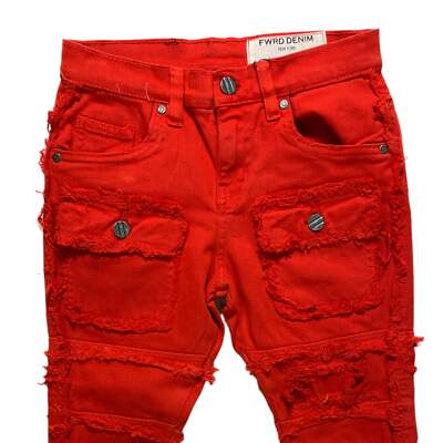Kids FWRD DENIM & CO. Layer Stacked Denim Jeans | eBay