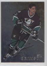 1998-99 ITG Be A Player Silver Auto Stu Grimson #152 Auto 1o3