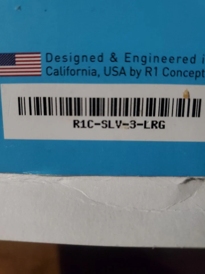 Pastillas de freno de cerámica R1 Concepts R1C-SLV-3-LRG Foto 2 de 4