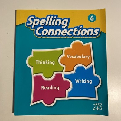 # Spelling Connections Grade 6 Student - Paperback Clean Pages