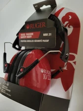 ​RUGER FIREARMS 10/22 Rifle Hearing Protection Passive Safety Earmuffs NEW 